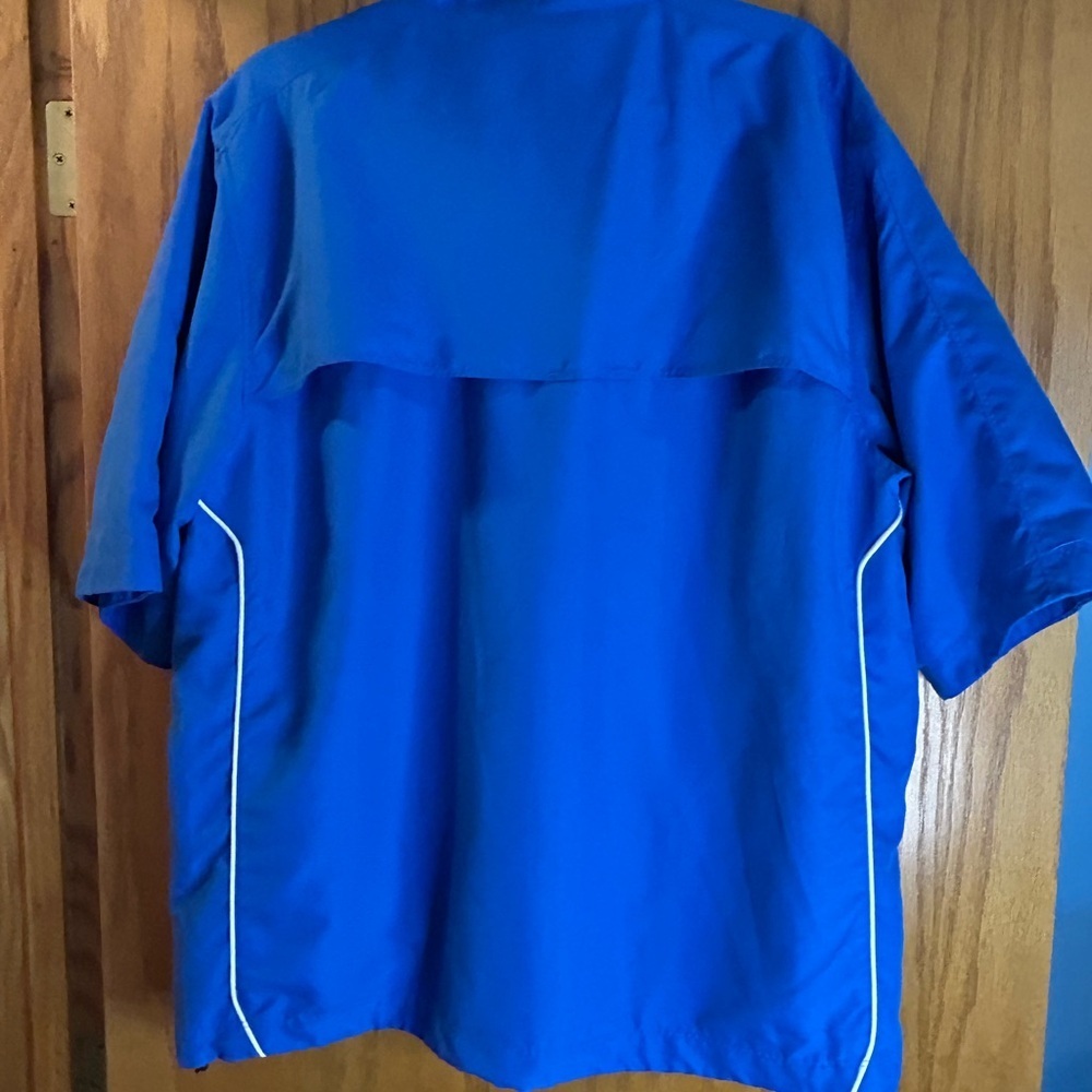 Greg Norman 1/4 Zip short sleeve windbreaker golf pullover EUc LG - Picture 11 of 12